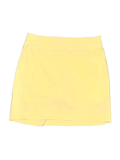 Pre-owned Athleta Casual Skirt In Yellow