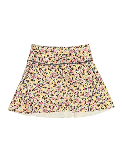 Pre-owned Athleta Casual Skirt In Yellow