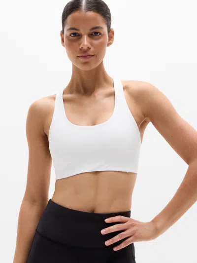 Athleta Circuit Train Sports Bra A-c In White