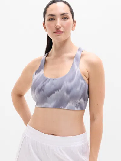 Athleta Circuit Train Sports Bra D-dd In Gray