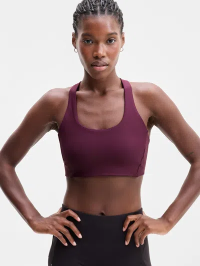 Athleta Circuit Train Sports Bra D-dd In Purple
