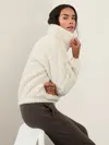 Athleta Cloud Fleece Sweatshirt In Bone