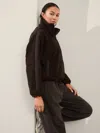 Athleta Cloud Fleece Sweatshirt In Truffle