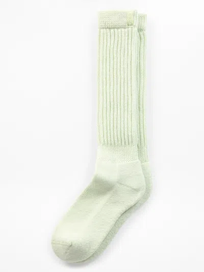 Athleta Cloud Scrunch Sock In Green
