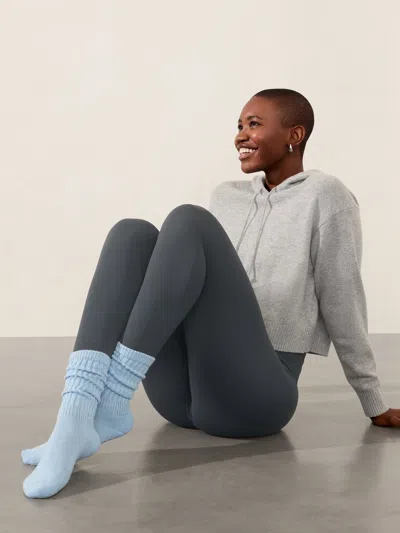 Athleta Cloud Scrunch Sock In Heron