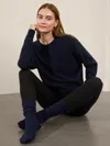 Athleta Cloud Scrunch Sock In Navy