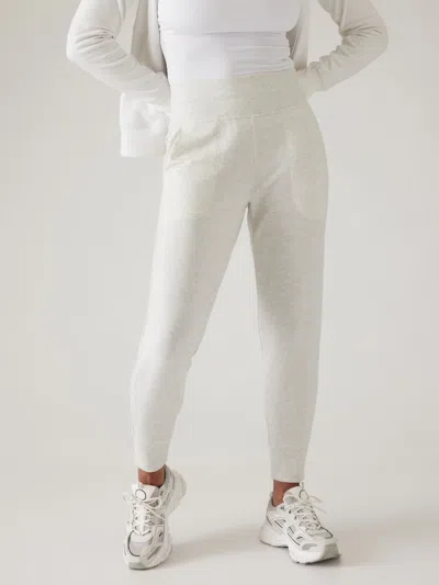 Athleta Coaster Luxe Jogger In Fog Grey Heather