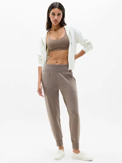 Athleta Coaster Luxe High Rise Jogger In Umber