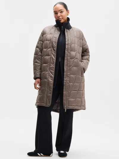Athleta Coastline Parka In Umber