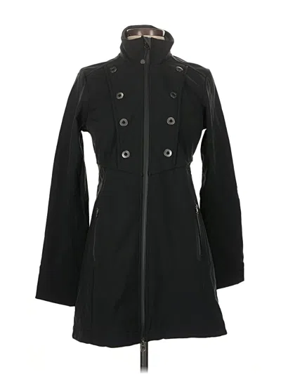 Pre-owned Athleta Coat In Black
