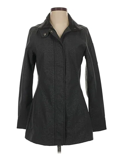 Pre-owned Athleta Coat In Black