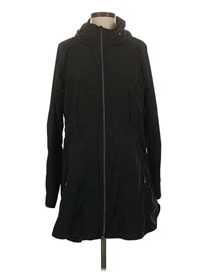 Pre-owned Athleta Coat In Black