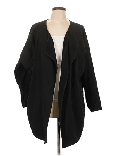 Pre-owned Athleta Coat In Black
