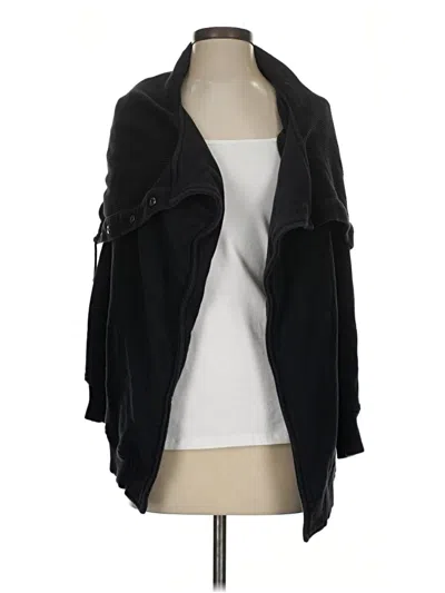 Pre-owned Athleta Coat In Black