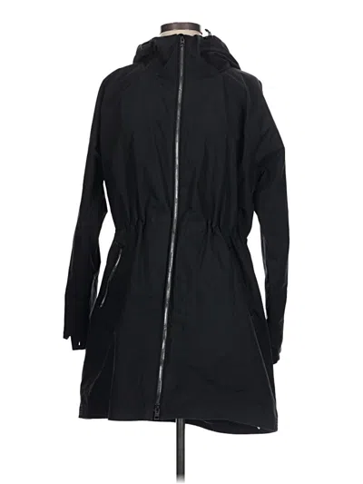 Pre-owned Athleta Coat In Black