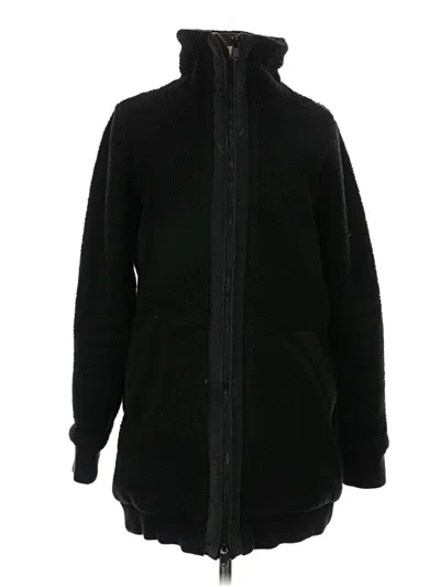 Pre-owned Athleta Coat In Black