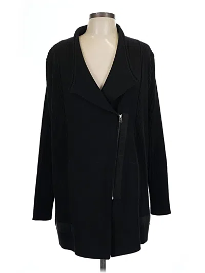 Pre-owned Athleta Coat In Black