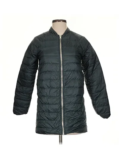 Pre-owned Athleta Coat In Black