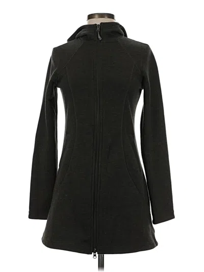 Pre-owned Athleta Coat In Black