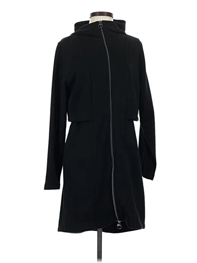 Pre-owned Athleta Coat In Black