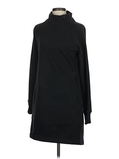 Pre-owned Athleta Coat In Black