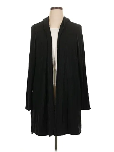 Pre-owned Athleta Coat In Black