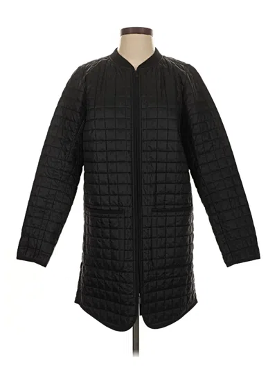 Pre-owned Athleta Coat In Black