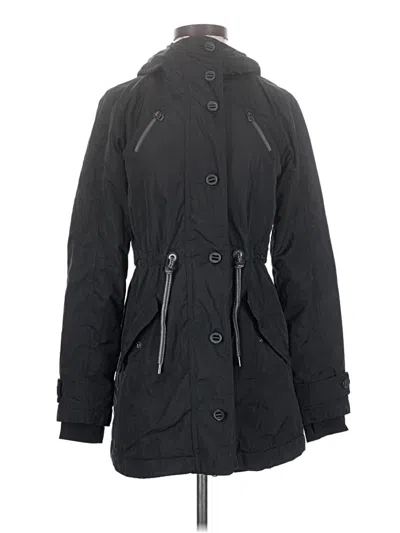 Pre-owned Athleta Coat In Black