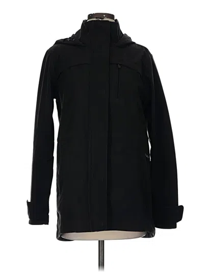 Pre-owned Athleta Coat In Black