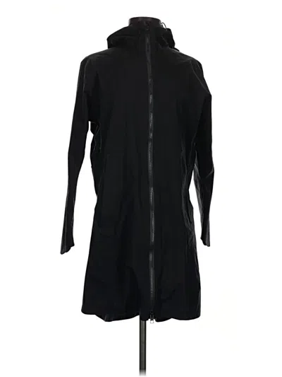 Pre-owned Athleta Coat In Black