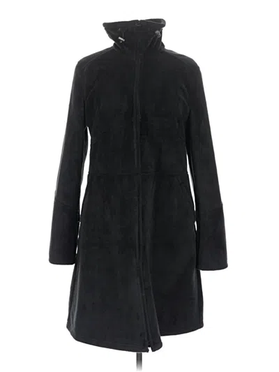 Pre-owned Athleta Coat In Black