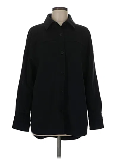 Pre-owned Athleta Coat In Black