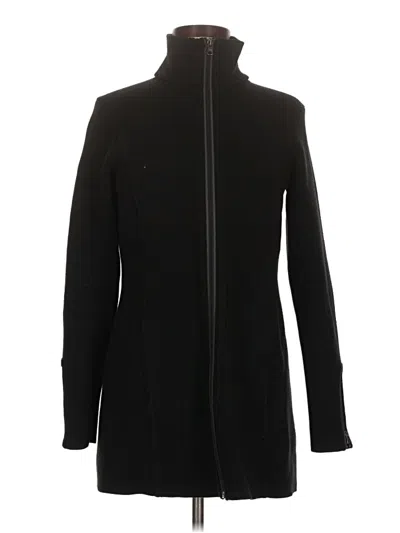 Pre-owned Athleta Coat In Black