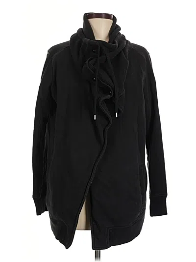 Pre-owned Athleta Coat In Black