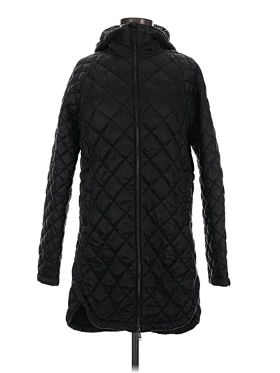 Pre-owned Athleta Coat In Black