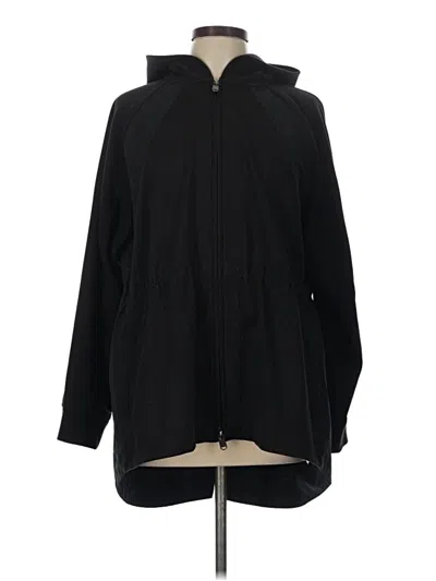 Pre-owned Athleta Coat In Black