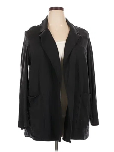 Pre-owned Athleta Coat In Black