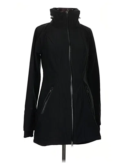 Pre-owned Athleta Coat In Black