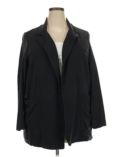 Pre-owned Athleta Coat In Black