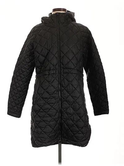 Pre-owned Athleta Coat In Black