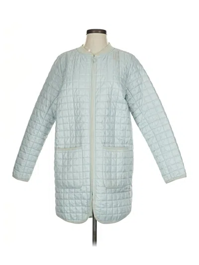 Pre-owned Athleta Coat In Blue