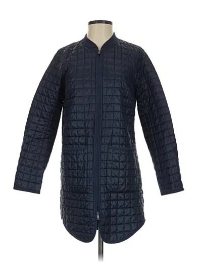 Pre-owned Athleta Coat In Blue