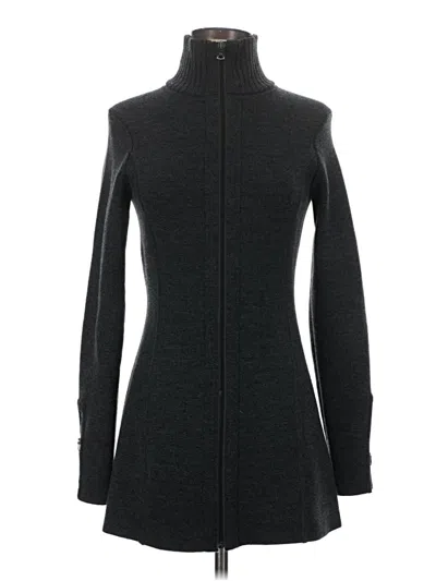 Pre-owned Athleta Coat In Gray