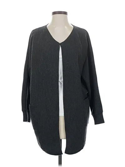 Pre-owned Athleta Coat In Gray