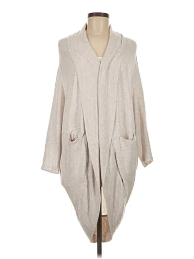 Pre-owned Athleta Coat In Ivory
