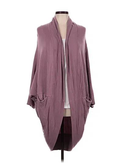 Pre-owned Athleta Coat In Purple