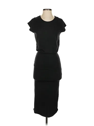 Pre-owned Athleta Cocktail Dress In Black