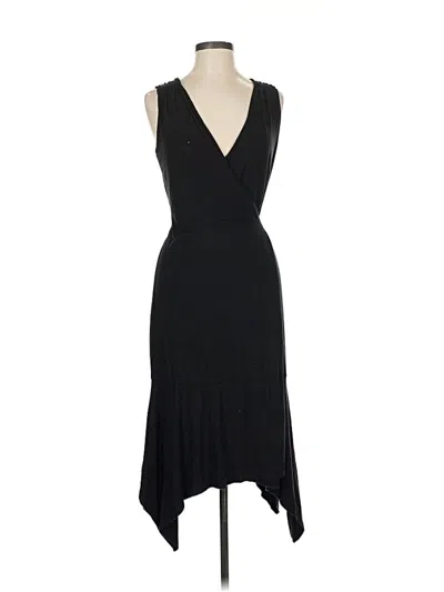 Pre-owned Athleta Cocktail Dress In Black