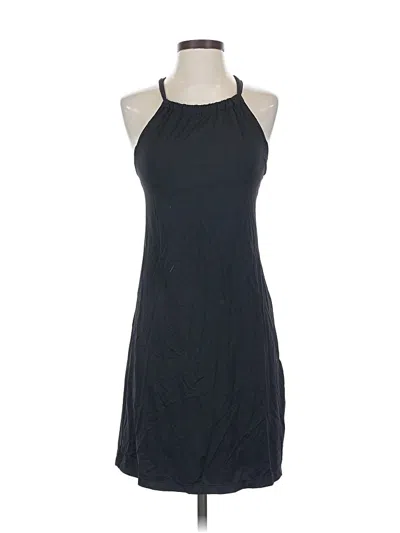 Pre-owned Athleta Cocktail Dress In Black