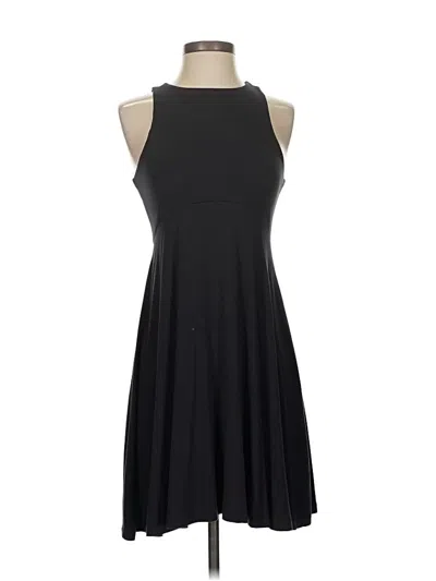 Pre-owned Athleta Cocktail Dress In Black